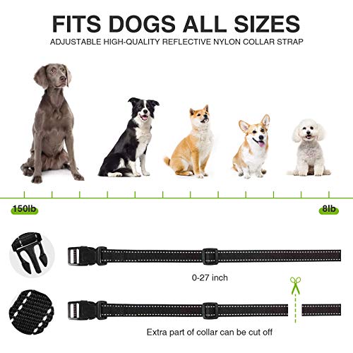 Dog Bark Collar, Rechargeable Bark Collar with Beep Vibration and Shock, Dog Bark Collar for Small Medium Large Dogs - Image 4