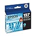EPSON 127 DURABrite Ultra Ink Cyan Cartridge For NX-530, NX-625, WF-3520, WF-3530,WF-3540,WF-545, WF-60, WF-630, WF-633, WF-635, WF-645, WF-7010, WF-7510, WF-7520, WF-840, WF-845(Packaging May Vary)