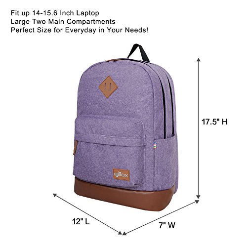 EBOX Laptop Backpack, Business Travel Water Resistant Backpacks Gift