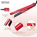 BEAUTIROX Flat Hair Iron with Anti-Static Technology and Temperature Controls for Straightening and Curls,Redthumb 3