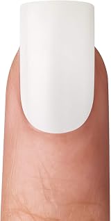 KISS Salon Acrylic Natural Euphoria White Millellang Nails 28pc Kit view 4