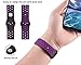 HUMENN For Fitbit Versa Bands, Replacement Accessory Breathable Sport Bands with Air Holes for Fitbit Versa Smartwatch