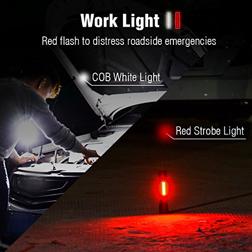 MCCC 300A Peak 5100mAh 12V Portalbe Car Jump Starter LED Flashlight with Smart Spake-Proof Jumper Cables (Up to 3.5L Gas or 2.0L Diesel Engines) Power Bank with USB Charging 125dB Audible Alarm