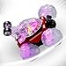 LESHP RC Rolling Stunt car,Invincible Tornado Twister Remote Control Truck,360 Degree Spinning and Flips with Color Flash & Music for Kids