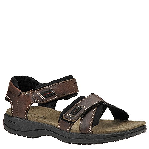 clarks men's keating leather sandal