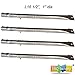 Hisencn Stainless Steel Grill Burner Tube Replacement for Select Viking 316-911, VGBQ 30
