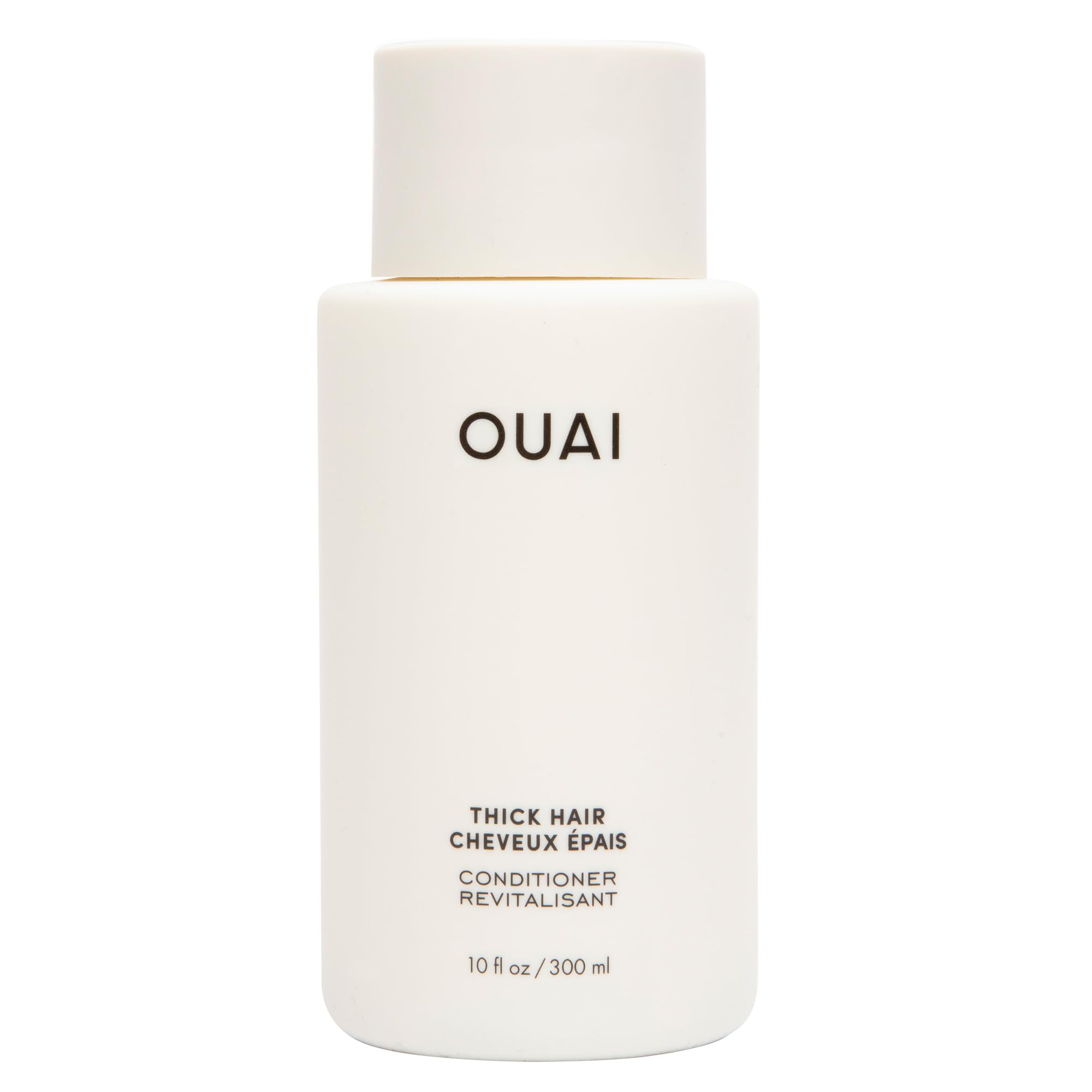 OUAI Thick Hair Conditioner - Moisturizing Conditioner for Dry, Frizzy Hair - Keratin, Marshmallow Root, Shea Butter and Avocado Oil - Paraben, Phthalate and Sulfate Free Hair Care - 300ml