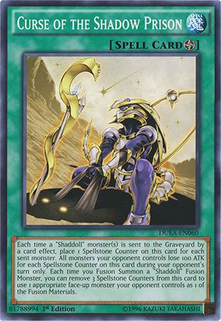 Yu-Gi-Oh! - Curse of the Shadow Prison (DUEA-EN060) - Duelist Alliance - Unlimited Edition - Common