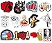 ONE Punch-Man Laptop Stickers 70Pcs Pack, Anime Cartoon Water Bottle Travel Case Computer Wall Skateboard Motorcycle Phone Bicycle Luggage Guitar Bike Stickers Decal
