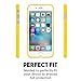 GOOSPERY Pearl Jelly for Apple iPhone 7 Case (2016) Slim Thin Rubber Case (Yellow) IP7-JEL-YEL