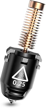 FlashForge Adventurer 5M 0.25mm Nozzle Assembly High Flow Fast Heat 32mm³/s view 1