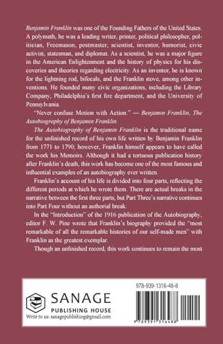 Autobiography of Benjamin Franklin 1