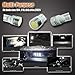194 168 T10 COB W5W LED Bulb Non-Polarity Extremely Bright for Side Marker Turn Signal Blinker Map Door Parking iLights, 12V, White (Pack of 10pcs)