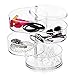 Choice Fun Acrylic Jewelry and Accessories Organizer 4 Spining Tiers Transparent QFJJSN-NSF-3472