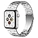 iiteeology Compatible with Apple Watch Band 46mm 45mm 44mm Series 11-1, 49mm Ultra 3/Ultra 2, Light Breathable Stainless Steel Band for iWatch Men Women - Silver