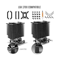 ID-COOLING SE-226-XT Black CPU Cooler LGA1700 CPU