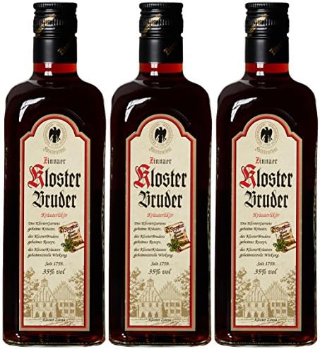 Zinnaer Klosterbruder Krauter 3 X 0 7 L Amazon De Bier Wein Spirituosen