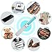BRIGHTINWD Foldable UV Sanitizing Wand Mini Travel UV Light Sterilizer Kills Mold, Bacteria, Germs, Viruses Give Your Family a Clean Living Environment at Home, Office, School, Hotel Without Chemical