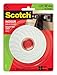 Scotch Brand 314 783961045463 Scotch Indoor Mounting Tape, 1-Inch x 125-Inches, 1-Roll (314P), White primary