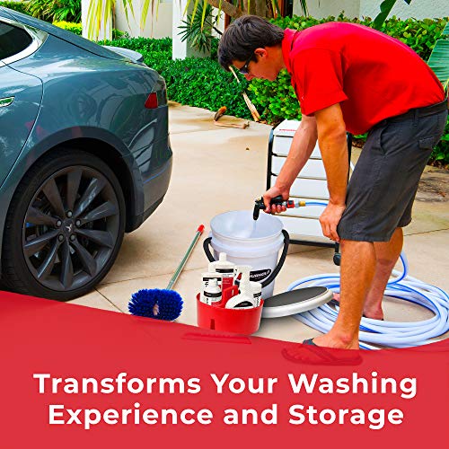 Shurhold Bucket System, 5 Gallon Bucket with Rope Handle, Multipurpose