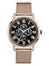 GUESS Men's Quartz Stainless Steel Casual Watch, Color:Rose Gold-Toned (Model: U0871G5)