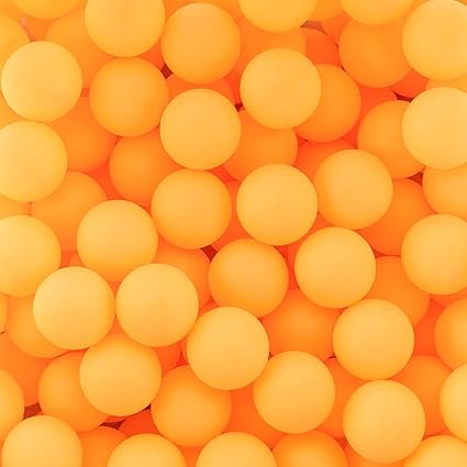 orange plastic balls