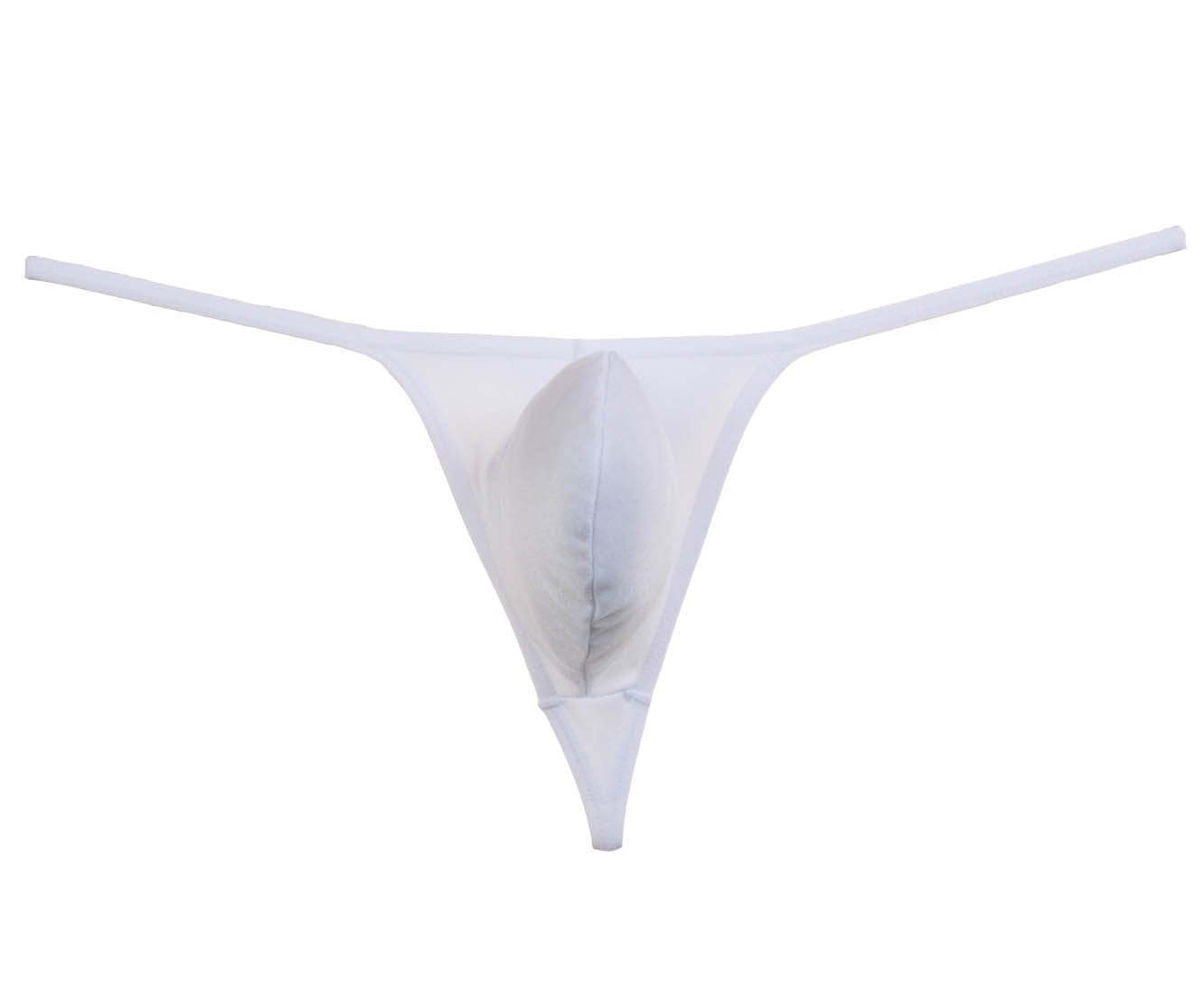 Men's Spandex Thong Elastic GString Guy Underwear Sexy Mini Bikini T