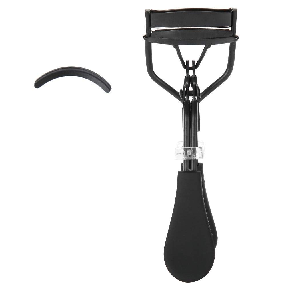 Eyelash Curler, Professional Stainless Steel Eyelash Curler Silicone Ring Pad Eye Lash Curling Tool(01)