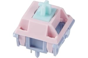 SUEHIODHY Linear Pre Lubed Switch Set 35 Pieces 5 pin Pink Purple Mechanical Keyboard Switches for Mechanical Keyboard,Fairy Switches