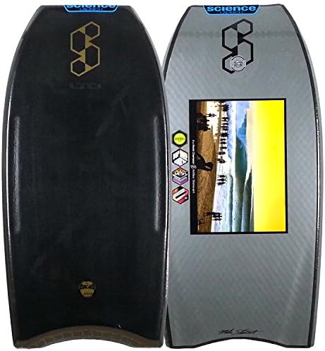 Mike Stewart Science Launch LTD PP CT 38 2016 Bodyboard - Black deck, Black r...