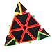 Dreampark Speed Cube Bundle [4 Pack] 2x2 3x3 Pyramid Skew Carbon Fiber Sticker Smooth Magic Cube Puzzle Toy