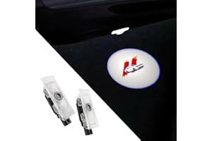 UUAKARIN 2 PCS Car Door Logo Lights Compatible for Challenger 2015-present Courtesy LED Ghost Shadow Light Projector Lamps Accessories
