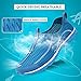 Women's Mesh Quick Drying Aqua Water Shoes Lightweight Athletic Sport Outdoor Breathable Slip-on Shoes
