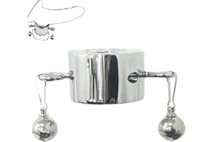 Male Durable Stainless Steel Protective Ring, Pilates Training Accessories for Men, Fit for Endurance Exercises. (L)