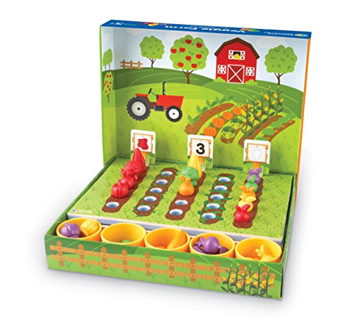 Learning Resources Veggie Farm Sorting Set, 46 Pieces
