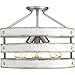 Progress Lighting P350049-141 Gulliver Semi-Flush/Convertible, Galvanized Finish , Gray
