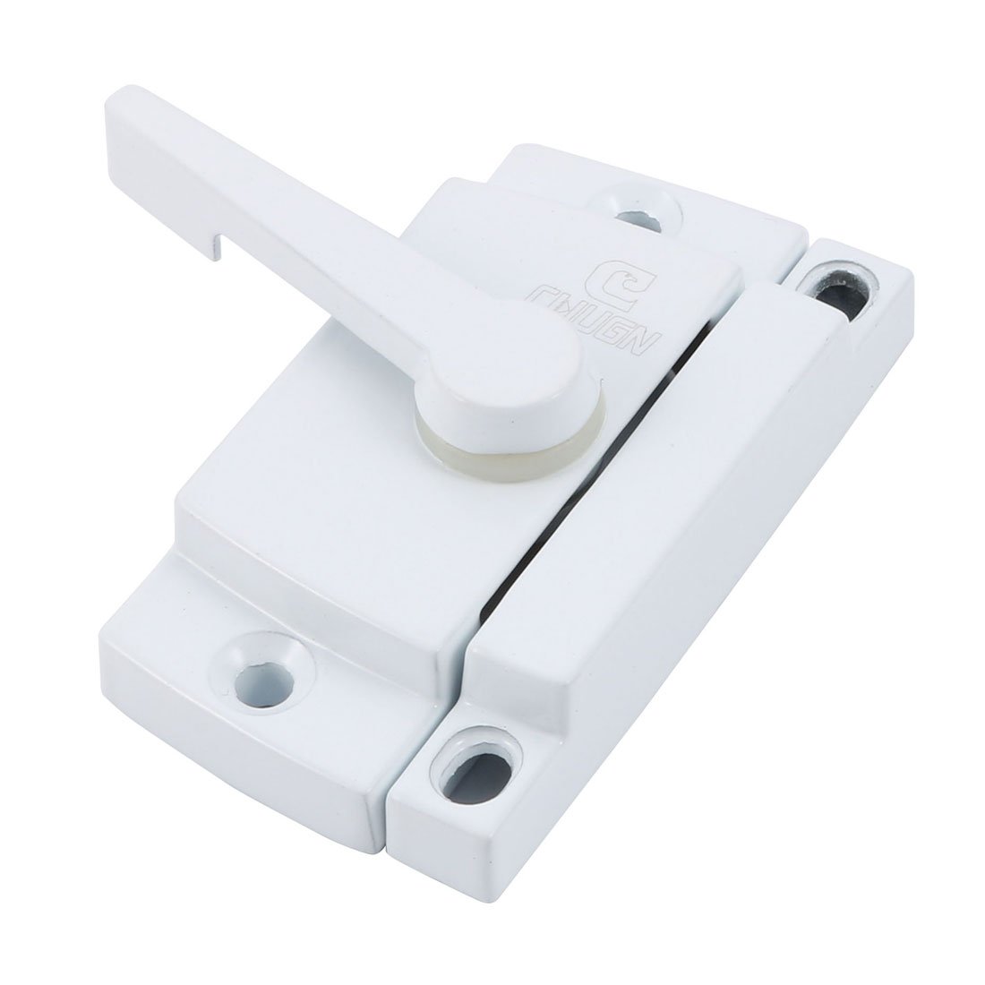 Sourcingmap Zinc Alloy Vertical Horizontal Sliding Windows Sash Lock Keeper White