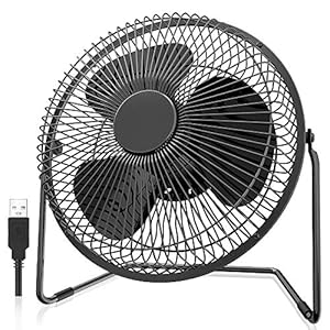 EasyAcc-8-Inch-Battery-5200mAh-Operated-Desk-Table-Fan-with-Rechargeable-Battery-16-Hours-4-Speeds-Whisper-Quiet-Electric-Personal-Cooling-Fan-Enhanced-Airflow-for-Home-Office-Outdoors-Camping-BBQ EasyAcc Battery Powered Fan, 9 Inch USB Desk Fan 5200 Capacity & Powerful Airflow Rechargeable Portable Fan Wireless…