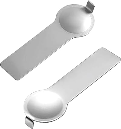 MEKEET 2 Pcs Stainless Steel Italian Name Bracelet Tool for Adding Removing