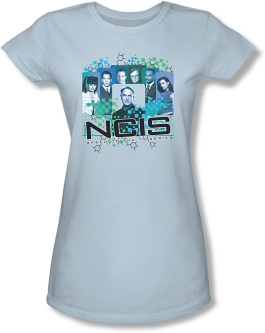 Amazon.com: NCIS - Womens Cast T-Shirt in Light Blue: Clothing