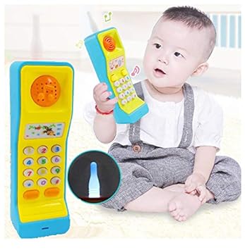 SaleOn Mobile Phone Toy Study Learn Words Sing Song Hobby Educational Gift for Kids (Mix