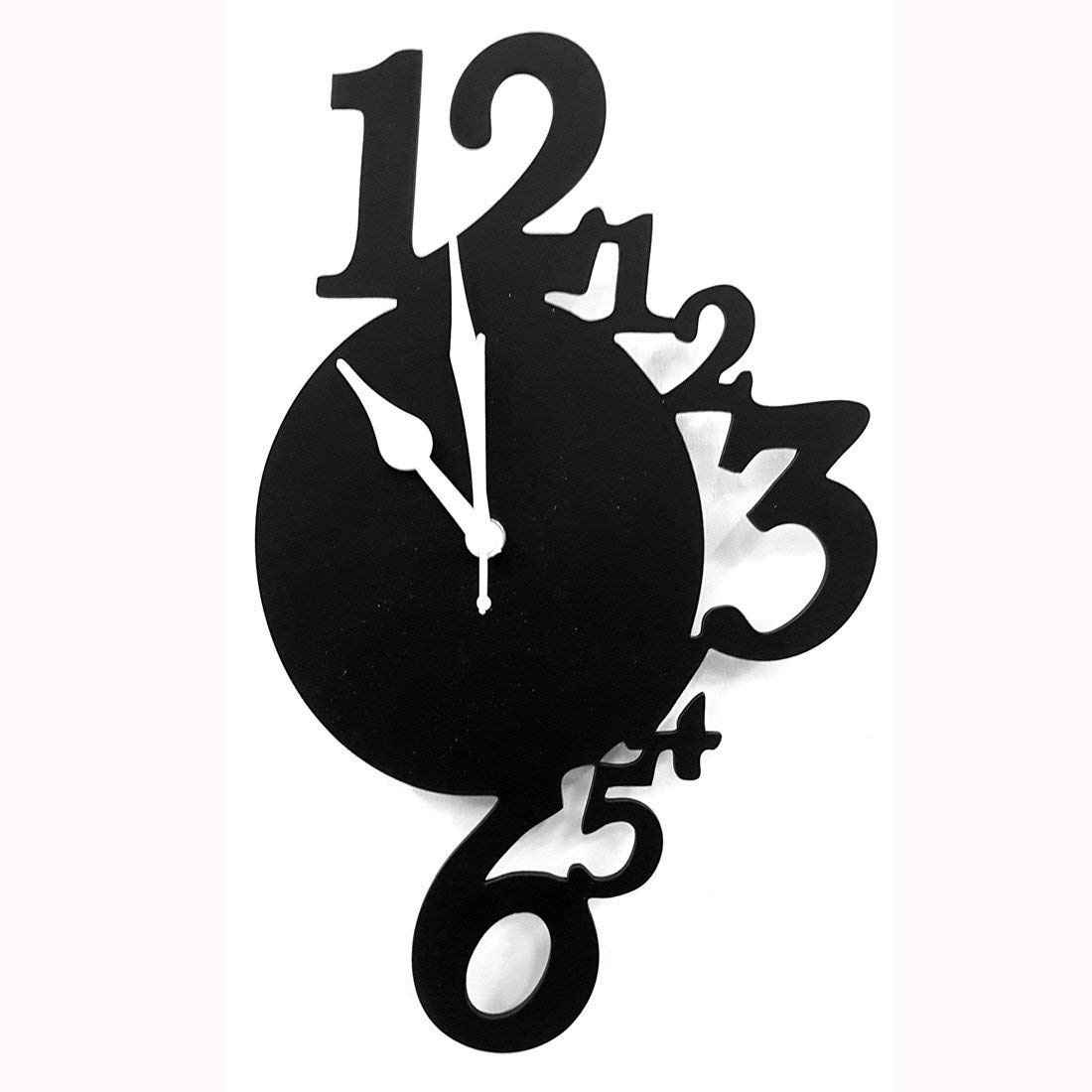 Buy Abstract Designed Analog Wall Clock Without glassCLOCK110 Online at