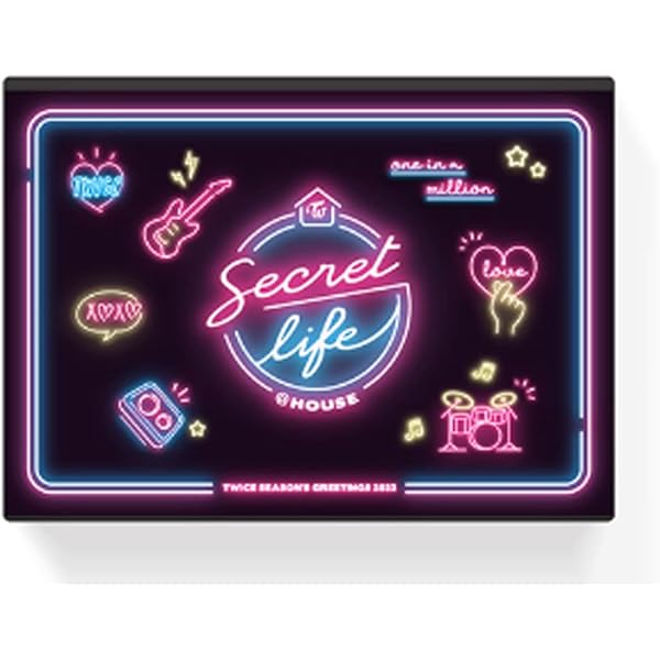 Amazon Com Twice 22 Season S Greetings Letters To You Transparent Photocard Office Products