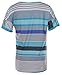 Chellysun Women's V-neck Casual Short Sleeve T-shirt Blouse Tees Tops (X-Large, Blue)
