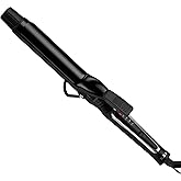 1 1/4 Inch Curling Iron with clamp Hair Curler Ceramic Coating 7INCH Long Barrel Adjustable Temp LED Display for Long Hair MCH Instant Heat up to 450°F Professional Curling Wand Dual Voltage