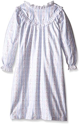 Lanz of Salzburg Big Girls' Tyrolean Gown, Blue, Small