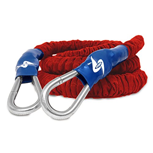 Speedster Power Runner - 2 Heavy Resistance Lightning Bungee Cords & 2 Ankle Cuffs Included - Thumbnail 3