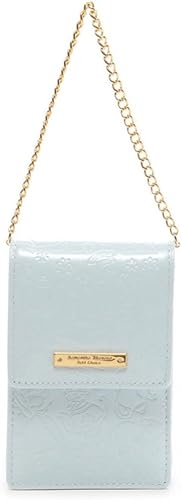 Amazon サマンサタバサプチチョイス シガレットケース レディース ディズニーコレクション ふしぎの国のアリス お茶会エナメルパスケース ライトブルー 紙袋付 Samantha Thavasa サマンサタバサ シューズ バッグ