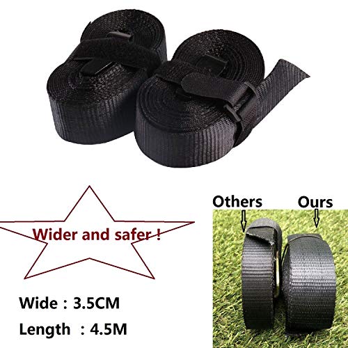 Autofonder 1.5 inch Wooden Gymnastic Olympic Rings Crossfit Gym Fitness Training Exercise