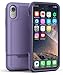 ENCASED Heavy Duty Case for iPhone XR Purple (2018 Rebel Armor) Military Grade Protective Cover (Full Body Protection)